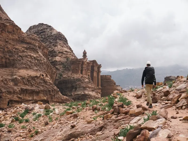Dana to Petra Trek - Short track