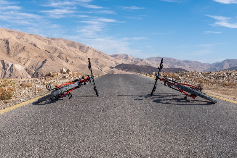 Biking In Jordan